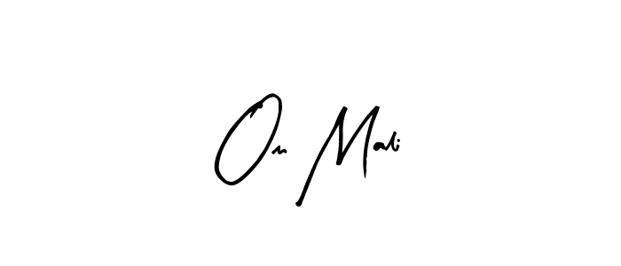 Here are the top 10 professional signature styles for the name Om Mali. These are the best autograph styles you can use for your name. Om Mali signature style 8 images and pictures png