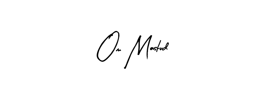 Similarly Arty Signature is the best handwritten signature design. Signature creator online .You can use it as an online autograph creator for name Om Mastud. Om Mastud signature style 8 images and pictures png