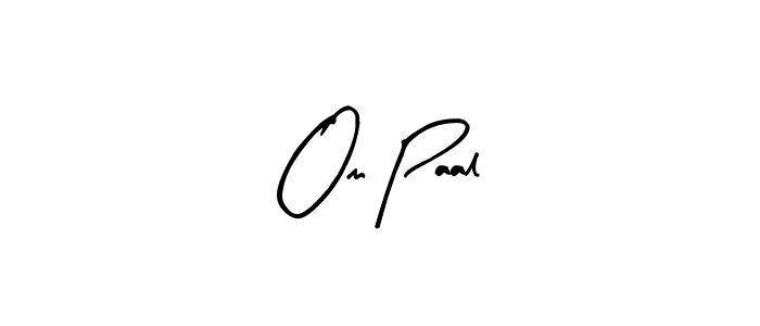 Here are the top 10 professional signature styles for the name Om Paal. These are the best autograph styles you can use for your name. Om Paal signature style 8 images and pictures png