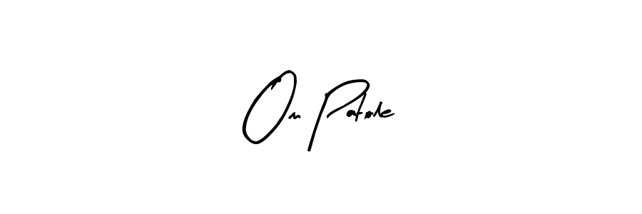 Best and Professional Signature Style for Om Patole. Arty Signature Best Signature Style Collection. Om Patole signature style 8 images and pictures png