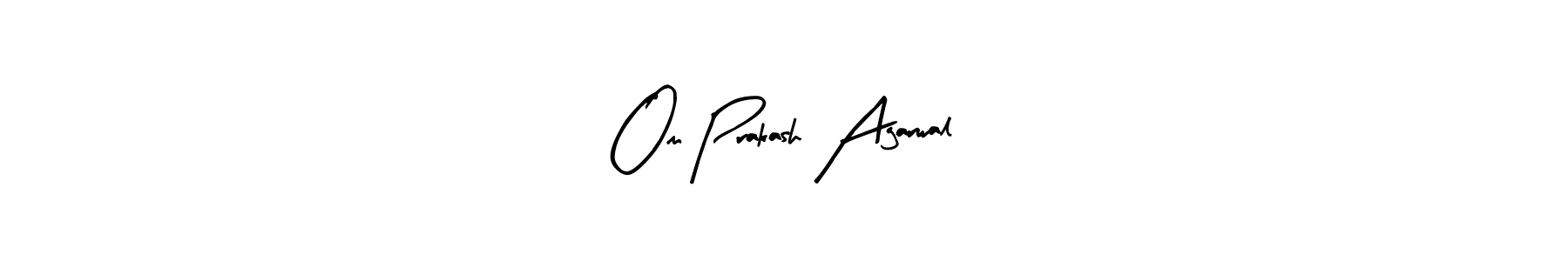 Also we have Om Prakash Agarwal name is the best signature style. Create professional handwritten signature collection using Arty Signature autograph style. Om Prakash Agarwal signature style 8 images and pictures png