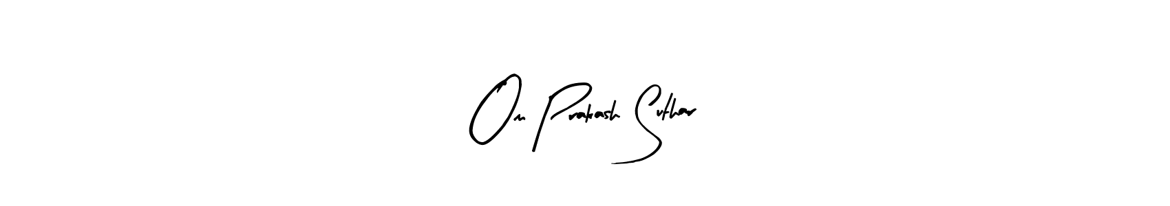 Make a beautiful signature design for name Om Prakash Suthar. Use this online signature maker to create a handwritten signature for free. Om Prakash Suthar signature style 8 images and pictures png