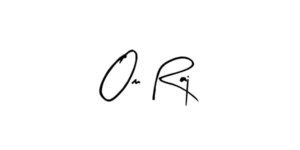 Create a beautiful signature design for name Om Raj. With this signature (Arty Signature) fonts, you can make a handwritten signature for free. Om Raj signature style 8 images and pictures png