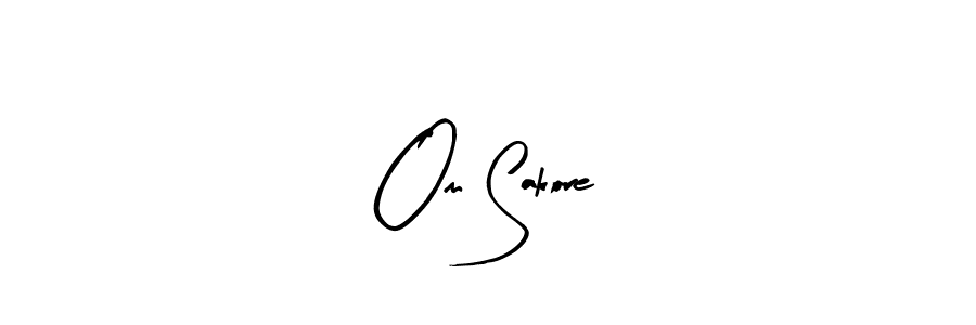 Here are the top 10 professional signature styles for the name Om Sakore. These are the best autograph styles you can use for your name. Om Sakore signature style 8 images and pictures png