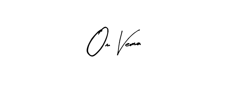 Make a short Om Verma signature style. Manage your documents anywhere anytime using Arty Signature. Create and add eSignatures, submit forms, share and send files easily. Om Verma signature style 8 images and pictures png