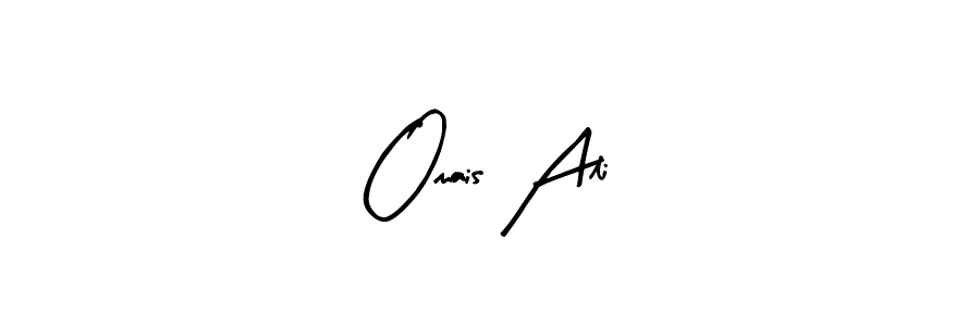 Use a signature maker to create a handwritten signature online. With this signature software, you can design (Arty Signature) your own signature for name Omais Ali. Omais Ali signature style 8 images and pictures png