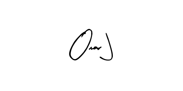 How to Draw Omar J signature style? Arty Signature is a latest design signature styles for name Omar J. Omar J signature style 8 images and pictures png