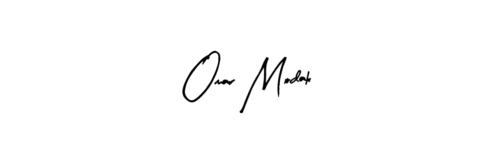 Similarly Arty Signature is the best handwritten signature design. Signature creator online .You can use it as an online autograph creator for name Omar Modak. Omar Modak signature style 8 images and pictures png
