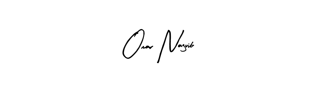How to make Omar Naguib name signature. Use Arty Signature style for creating short signs online. This is the latest handwritten sign. Omar Naguib signature style 8 images and pictures png