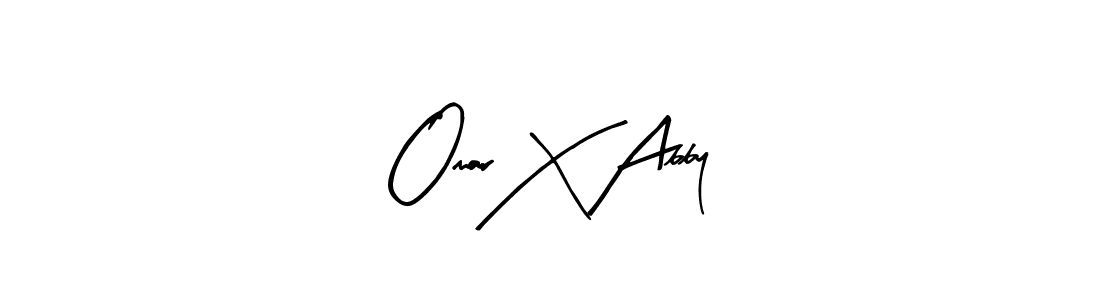 Here are the top 10 professional signature styles for the name Omar X Abby. These are the best autograph styles you can use for your name. Omar X Abby signature style 8 images and pictures png