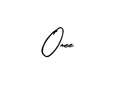 Design your own signature with our free online signature maker. With this signature software, you can create a handwritten (Arty Signature) signature for name Omee. Omee signature style 8 images and pictures png
