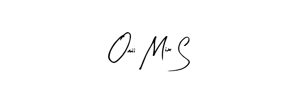 Make a beautiful signature design for name Omii Mix S. Use this online signature maker to create a handwritten signature for free. Omii Mix S signature style 8 images and pictures png