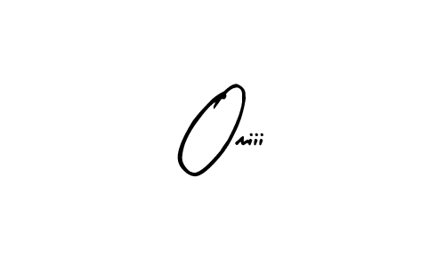 Make a beautiful signature design for name Omiii. With this signature (Arty Signature) style, you can create a handwritten signature for free. Omiii signature style 8 images and pictures png