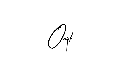 How to make Omjit name signature. Use Arty Signature style for creating short signs online. This is the latest handwritten sign. Omjit signature style 8 images and pictures png