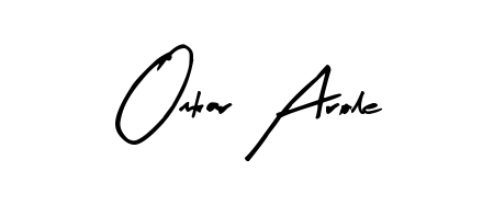 Explore multiple handwriting variations for Omkar Arole including this stunning Arty Signature design. Free to use across all platforms. Omkar Arole signature style 8 images and pictures png