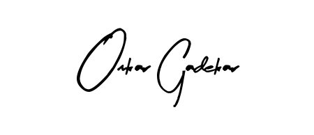 If you are searching for the best signature style for your name Omkar Gadekar, here we have designed multiple signature styles using Arty Signature. Omkar Gadekar signature style 8 images and pictures png