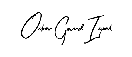 A modern signature idea for name Omkar Govind Impal using Arty Signature font. Clean strokes and elegant curves make it stand out instantly. Omkar Govind Impal signature style 8 images and pictures png