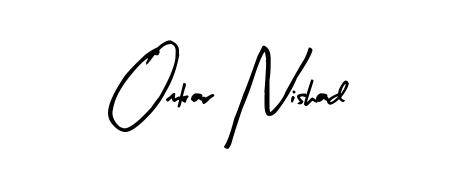 The Arty Signature signature style provides a bold statement for name Omkar Nishad. Designed for business owners, executives, and leaders. Omkar Nishad signature style 8 images and pictures png