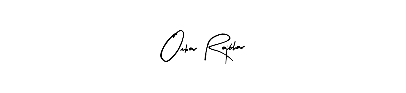 See photos of Omkar Rajbhar official signature by Spectra . Check more albums & portfolios. Read reviews & check more about Arty Signature font. Omkar Rajbhar signature style 8 images and pictures png