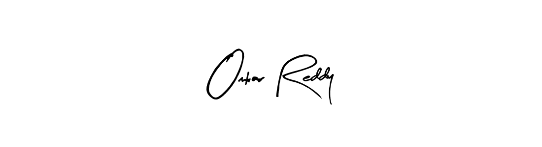 This is the best signature style for the Omkar Reddy name. Also you like these signature font (Arty Signature). Mix name signature. Omkar Reddy signature style 8 images and pictures png