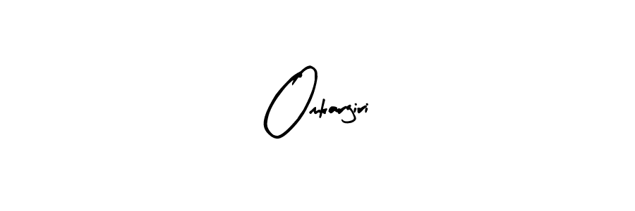 if you are searching for the best signature style for your name Omkargiri. so please give up your signature search. here we have designed multiple signature styles  using Arty Signature. Omkargiri signature style 8 images and pictures png