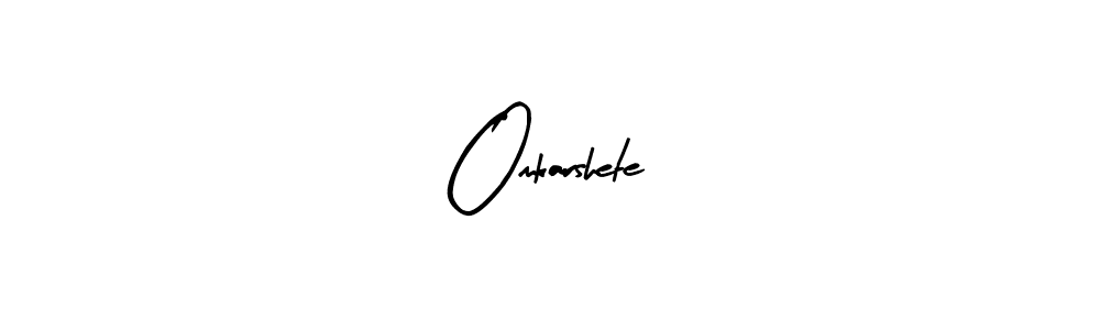 Arty Signature is a professional signature style that is perfect for those who want to add a touch of class to their signature. It is also a great choice for those who want to make their signature more unique. Get Omkarshete name to fancy signature for free. Omkarshete signature style 8 images and pictures png