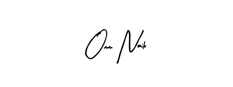 How to make Omm Naik signature? Arty Signature is a professional autograph style. Create handwritten signature for Omm Naik name. Omm Naik signature style 8 images and pictures png