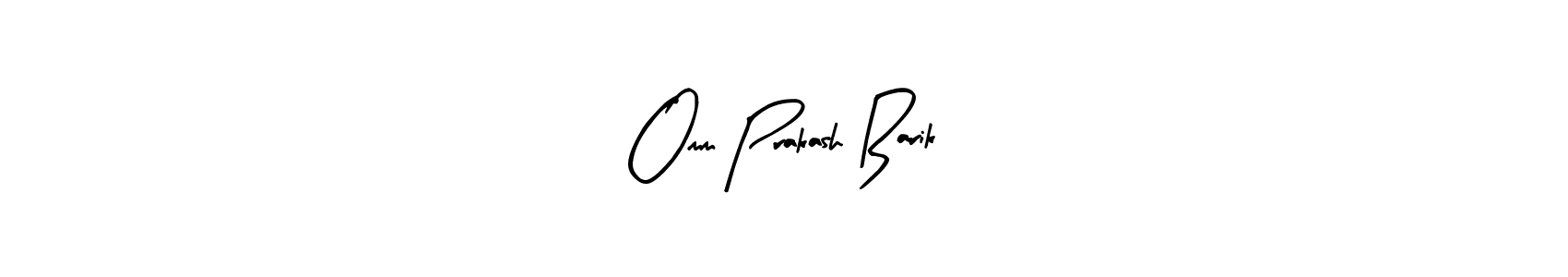 Omm Prakash Barik stylish signature style. Best Handwritten Sign (Arty Signature) for my name. Handwritten Signature Collection Ideas for my name Omm Prakash Barik. Omm Prakash Barik signature style 8 images and pictures png