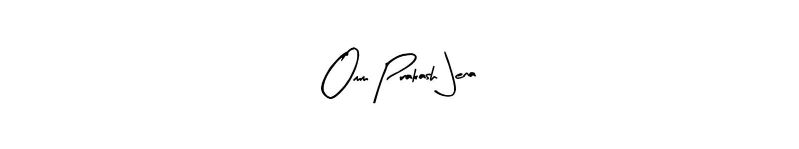 Use a signature maker to create a handwritten signature online. With this signature software, you can design (Arty Signature) your own signature for name Omm Prakash Jena. Omm Prakash Jena signature style 8 images and pictures png