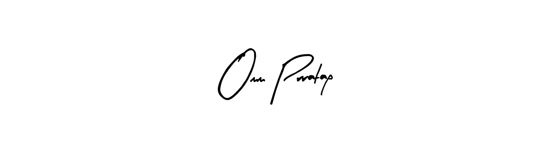 Omm Prratap stylish signature style. Best Handwritten Sign (Arty Signature) for my name. Handwritten Signature Collection Ideas for my name Omm Prratap. Omm Prratap signature style 8 images and pictures png