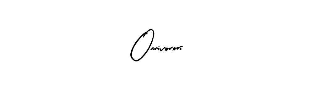 How to make Omnivorous name signature. Use Arty Signature style for creating short signs online. This is the latest handwritten sign. Omnivorous signature style 8 images and pictures png
