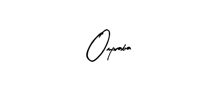 Make a beautiful signature design for name Ompraba. Use this online signature maker to create a handwritten signature for free. Ompraba signature style 8 images and pictures png