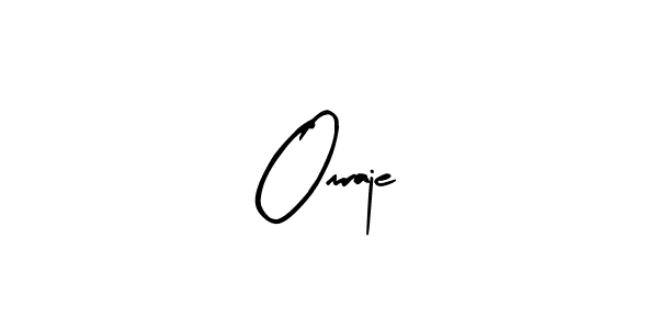 Make a beautiful signature design for name Omraje. With this signature (Arty Signature) style, you can create a handwritten signature for free. Omraje signature style 8 images and pictures png