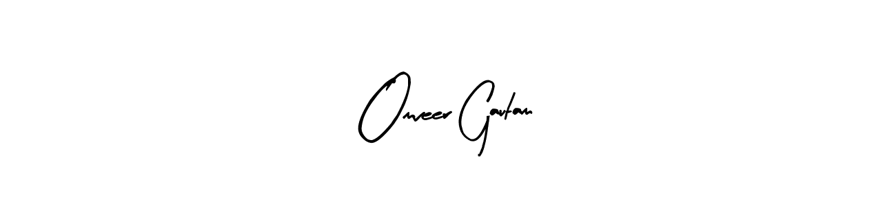 Make a short Omveer Gautam signature style. Manage your documents anywhere anytime using Arty Signature. Create and add eSignatures, submit forms, share and send files easily. Omveer Gautam signature style 8 images and pictures png