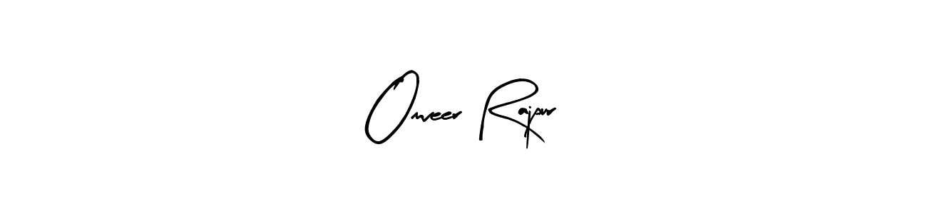 Similarly Arty Signature is the best handwritten signature design. Signature creator online .You can use it as an online autograph creator for name Omveer Rajpur. Omveer Rajpur signature style 8 images and pictures png