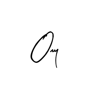 Create a beautiful signature design for name Omy. With this signature (Arty Signature) fonts, you can make a handwritten signature for free. Omy signature style 8 images and pictures png