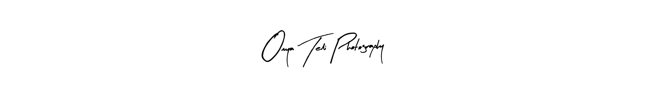 Create a beautiful signature design for name Omya Teli Photography. With this signature (Arty Signature) fonts, you can make a handwritten signature for free. Omya Teli Photography signature style 8 images and pictures png