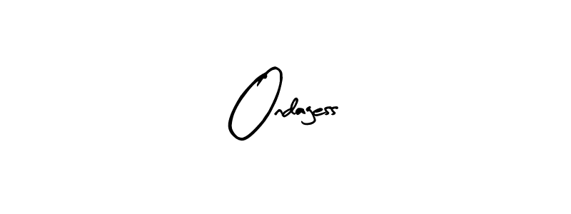 Best and Professional Signature Style for Ondagess. Arty Signature Best Signature Style Collection. Ondagess signature style 8 images and pictures png