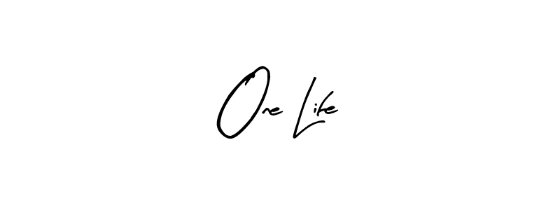 Also You can easily find your signature by using the search form. We will create One Life name handwritten signature images for you free of cost using Arty Signature sign style. One Life signature style 8 images and pictures png