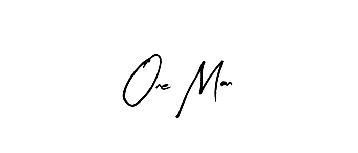 Design your own signature with our free online signature maker. With this signature software, you can create a handwritten (Arty Signature) signature for name One Man. One Man signature style 8 images and pictures png