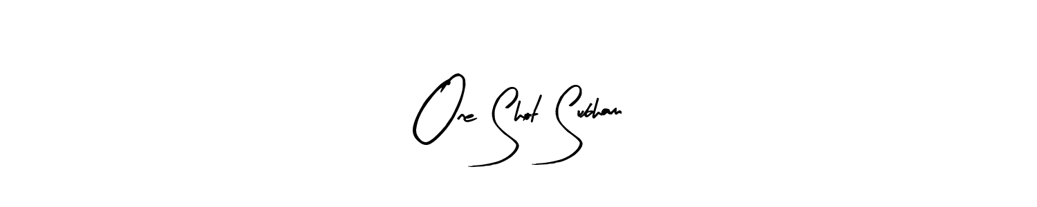 Once you've used our free online signature maker to create your best signature Arty Signature style, it's time to enjoy all of the benefits that One Shot Subham name signing documents. One Shot Subham signature style 8 images and pictures png