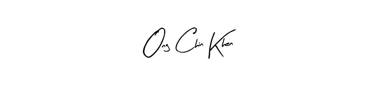 Also You can easily find your signature by using the search form. We will create Ong Chin Khen name handwritten signature images for you free of cost using Arty Signature sign style. Ong Chin Khen signature style 8 images and pictures png