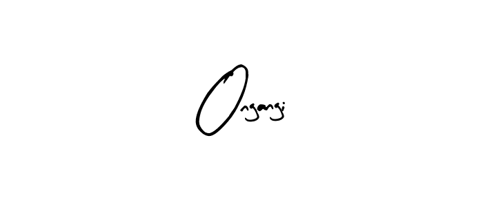 Ongangi stylish signature style. Best Handwritten Sign (Arty Signature) for my name. Handwritten Signature Collection Ideas for my name Ongangi. Ongangi signature style 8 images and pictures png