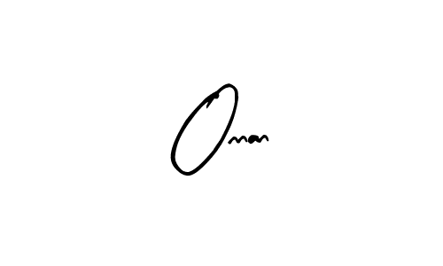 Arty Signature is a professional signature style that is perfect for those who want to add a touch of class to their signature. It is also a great choice for those who want to make their signature more unique. Get Onnan name to fancy signature for free. Onnan signature style 8 images and pictures png