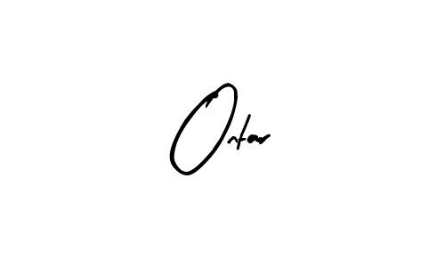 It looks lik you need a new signature style for name Ontar. Design unique handwritten (Arty Signature) signature with our free signature maker in just a few clicks. Ontar signature style 8 images and pictures png