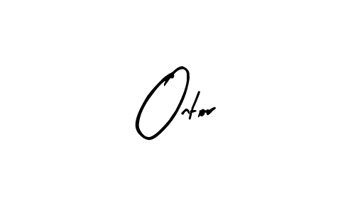 Similarly Arty Signature is the best handwritten signature design. Signature creator online .You can use it as an online autograph creator for name Ontor. Ontor signature style 8 images and pictures png