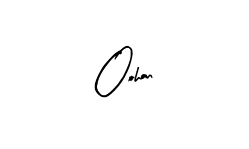 Also we have Oohan name is the best signature style. Create professional handwritten signature collection using Arty Signature autograph style. Oohan signature style 8 images and pictures png