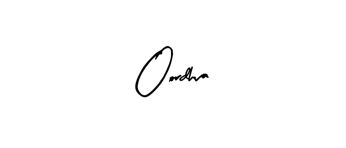 You should practise on your own different ways (Arty Signature) to write your name (Oordhva) in signature. don't let someone else do it for you. Oordhva signature style 8 images and pictures png