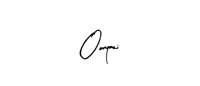 How to make Ooryazi name signature. Use Arty Signature style for creating short signs online. This is the latest handwritten sign. Ooryazi signature style 8 images and pictures png