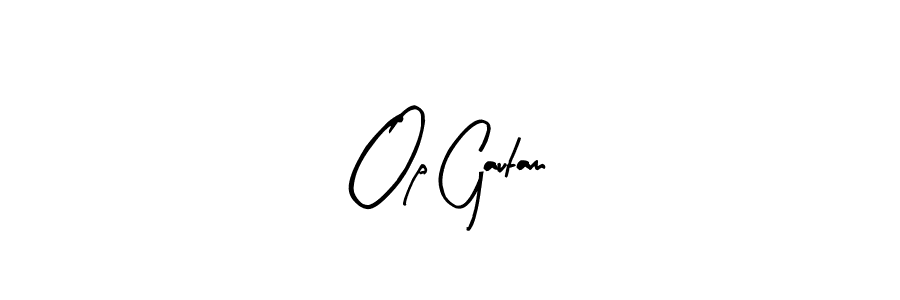 You should practise on your own different ways (Arty Signature) to write your name (Op Gautam) in signature. don't let someone else do it for you. Op Gautam signature style 8 images and pictures png